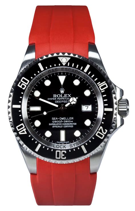 deepsea rolex rubber|rolex deepsea price new.